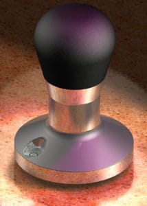 High end coffee tamper